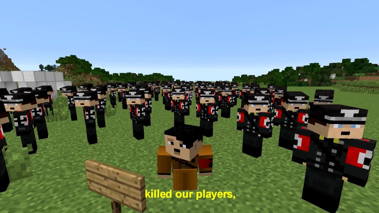 minecraft wont allow hitler skins