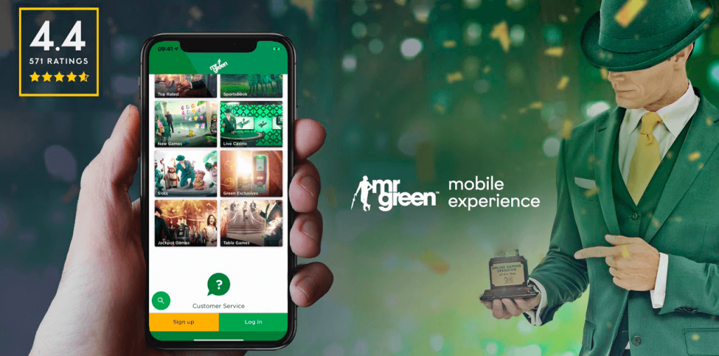 Mr Green Mobile Betting Options