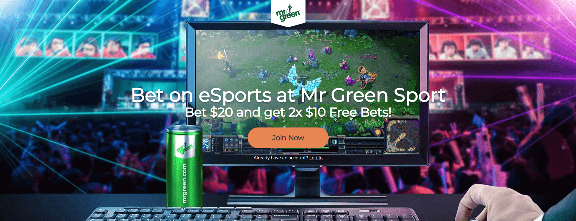 Mr Green Sports Welcome Offer